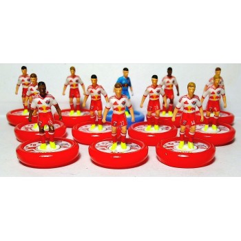 Subbuteo Andrew Table Soccer Red Bull Salzburg 2013-14 on WSB Professional bases